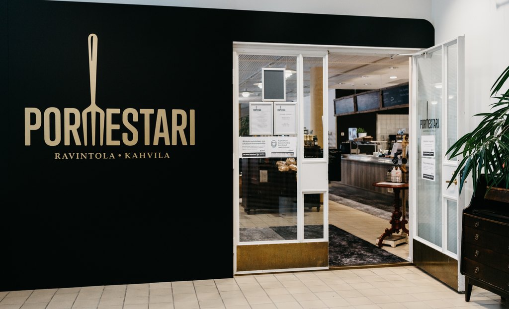 Ravintola Pormestari Mikkelissä.