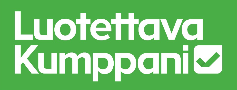 Luotettava Kumppani logo.